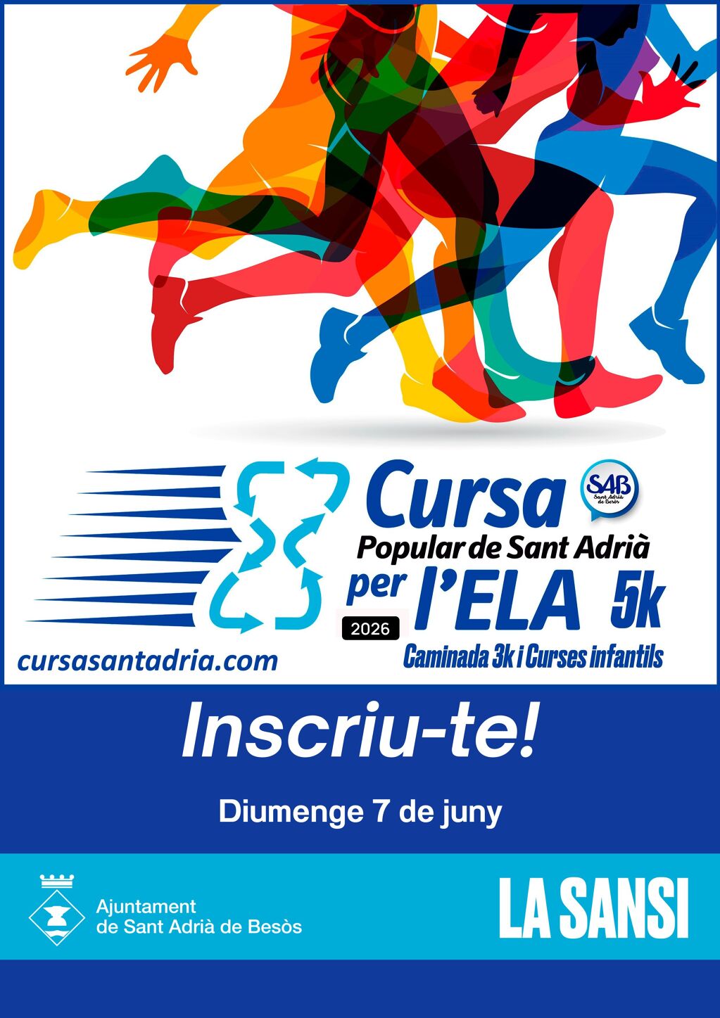 Cursa Solidària per l'ELA Sant Adrià de Besòs