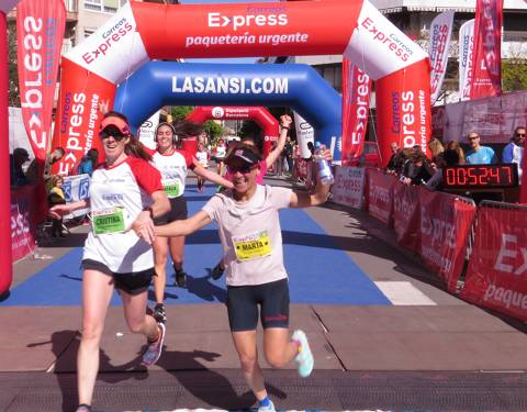 Great morning at the 4th Correos Express Sant Adrià race on the Ela with 1,265 people in solidarity
