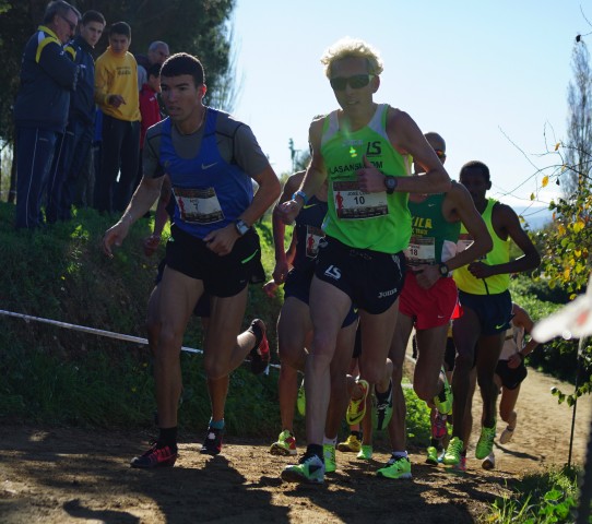 Blanco 10o en el cros internacional de Granollers