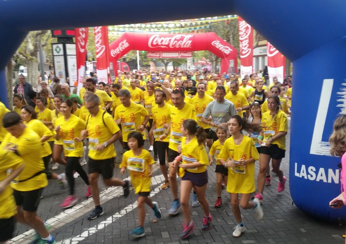 4ª Carrera de la Diada en Bellaterra, la carrera más participativa de Cataluña.