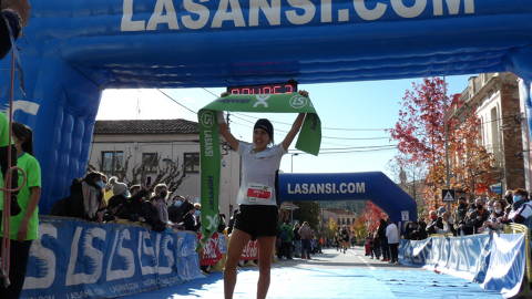 Soufiane Abrouke y Sheila Avilés ganan la 35ª “pujada i baixada a Guanta” (Sentmenat) de 12km