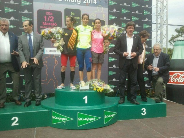 José Luis Blanco, del Club La Sansi, ganador de la carrera del DIR Guardia Urbana de Barcelona de 10km