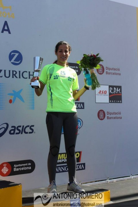 Hasna Bahom 3a en La Maratón de Barcelona