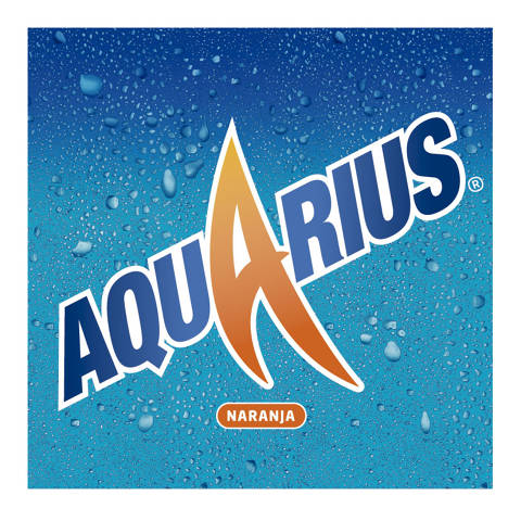 Aquarius official isotonic drink of the Sansi 14 de Viladecans
