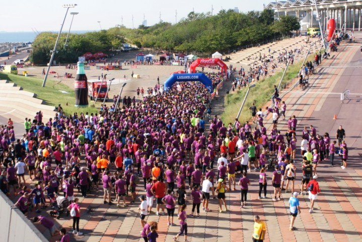 Éxito de participación en 1ª Carrera por la Esperanza en Barcelona