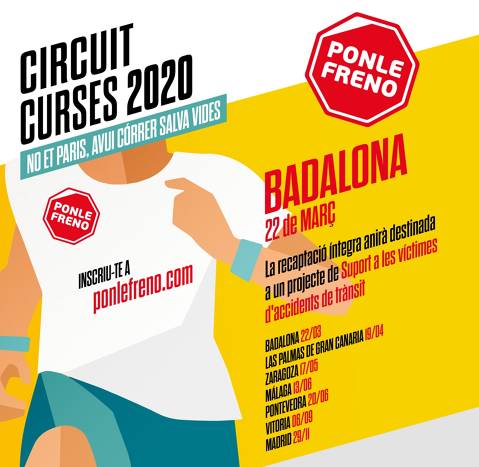 Inscripciones abiertas para la Carrera Ponle Freno de Badalona