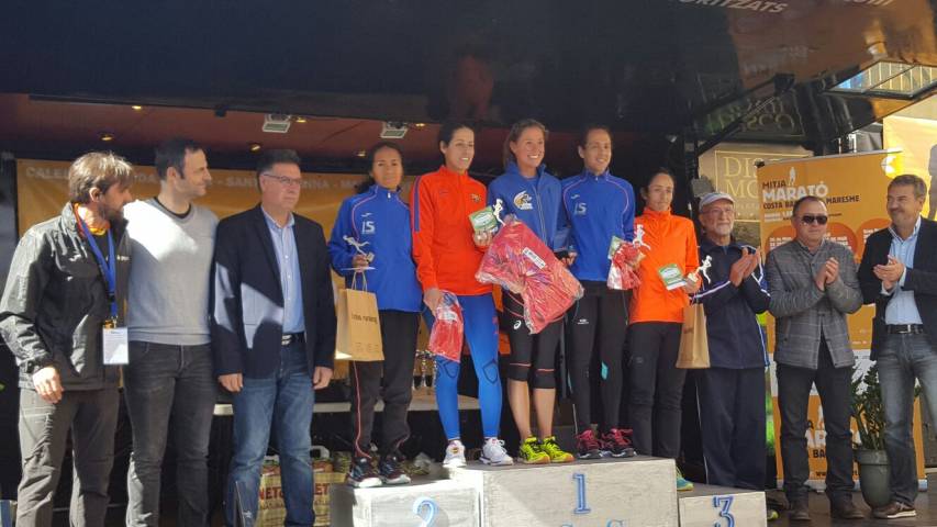 Blanco gana los 5km y Radouane Nour la Media Maratón en Calella