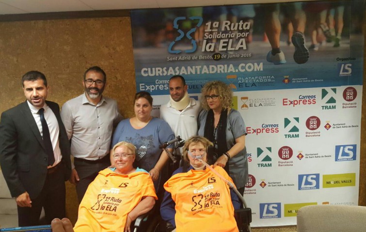 Ya son más de 1.000 inscritos en la 1ª ruta solidaria para la Ela 19/06/16