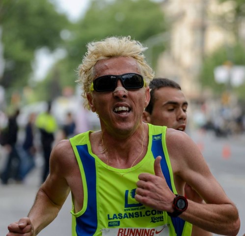 Blanco 3o en la Carrera de Bomberos de Barcelona