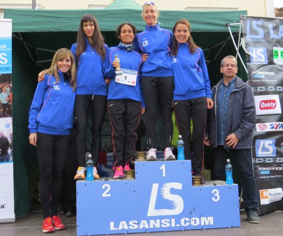 Jaume Domingo i Janeth Becerra guanyen la 31a pujada i baixada a Guanta (Sentmenat) campionat català de muntanya 