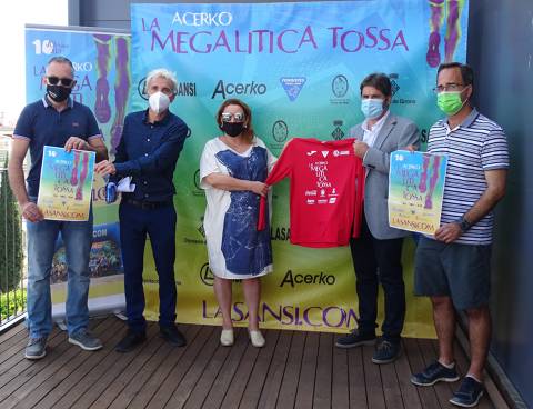 Imatges de la presentació de la 3a Megalítica a Tossa de Mar 