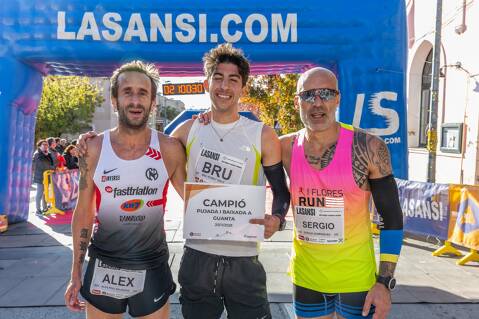 Results of the 39th Hill Climb and Descent in Guanta (Sentmenat)