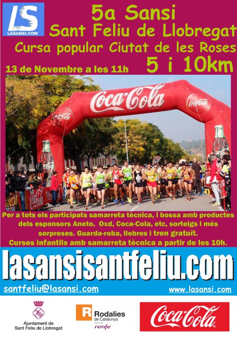 5a Sansi de Sant Feliu de Llobregat de 5 i 10km 13/11/16