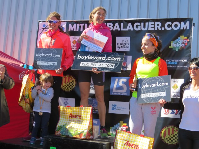 Blanco y Mireia Sosa a 10km y en la Media Pastó y Castelló ganadores en Balaguer con 1.100 participantes