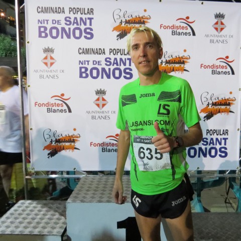 Blanco guanya la 33a edició de la cursa Sant Bonós