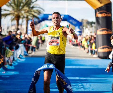 La 41a San Silvestre del Masnou primera San Silvestre presencial en España.