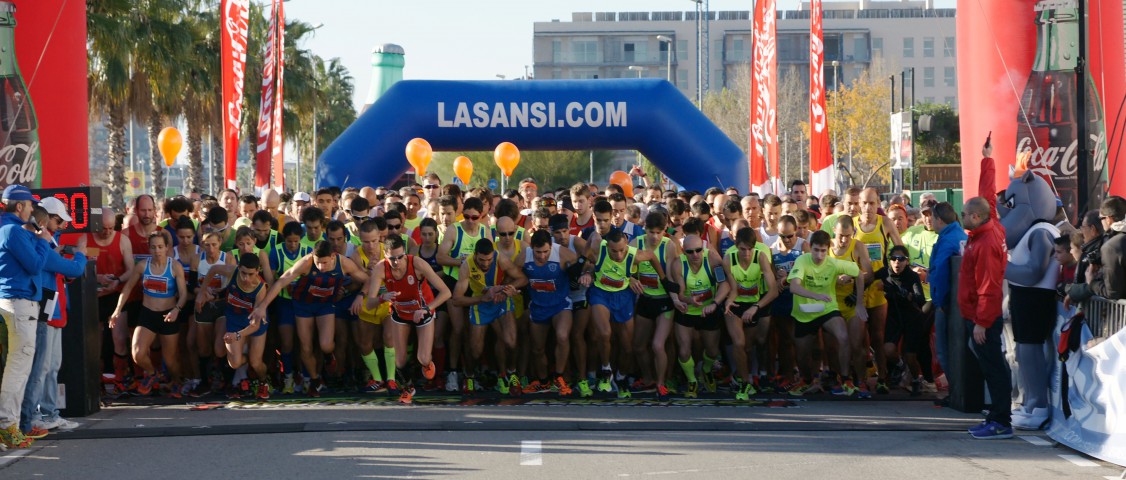 Carrera de 5km con más nivel español en La Sansi de Viladecans. campeonato catalán de 5km ruta 12/13/15