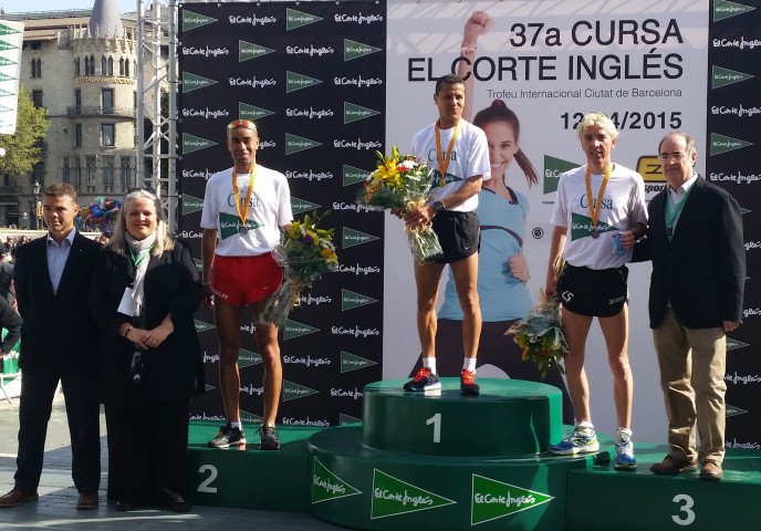 2 atletas del Club La Sansi al podio de la 37ª Carrera del Corte Inglés