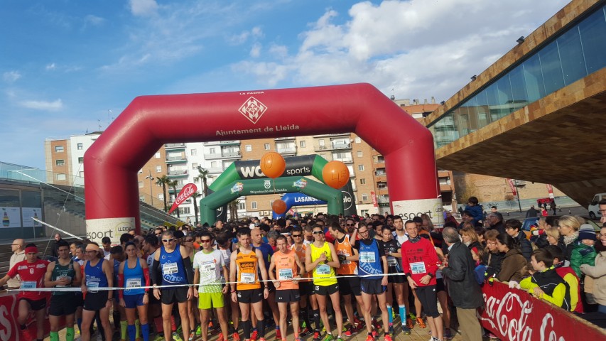 La 4a edició de La Sansi de Lleida aplega 600 inscrits i corona com a guanyadors Víctor Puyelo i Joana Tomé als 10km i Sergi Nunes i Mari Sanfeliu als 5km 