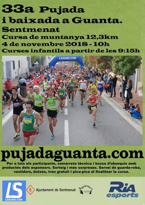 32a Pujada i baixada a Guanta (Sentmenat) 12,3km 05/11/17  