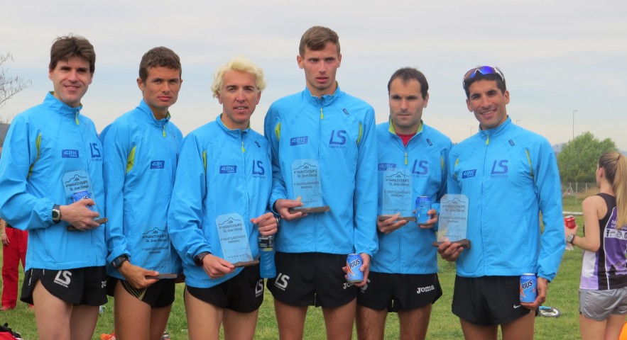 La Sansi gana por equipos maratón por relevos de Sant Joan Despí