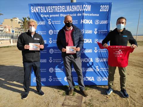 La 41a San Silvestre del Masnou primera San Silvestre presencial en España.