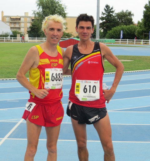 Blanco gana los 5000mts en el Mundial Master de Lyon