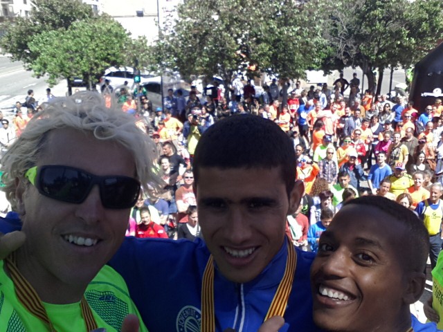 Blanco 3o y Hasna Bahom 2a en el campeonato catalán de 5km