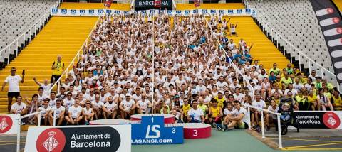 There are already 825 inscriptions in the Macroentreno of the race Cursa de la Mercè 