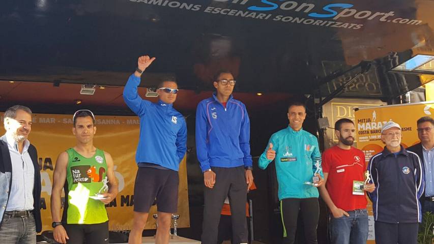 Blanco gana los 5km y Radouane Nour la Media Maratón en Calella