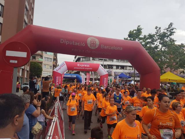 Resultats 2a cursa Correus Express Sant Adrià per la Ela de 5 i 10km 04/06/17