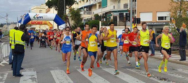 Blanco gana los 5km y Radouane Nour la Media Maratón en Calella