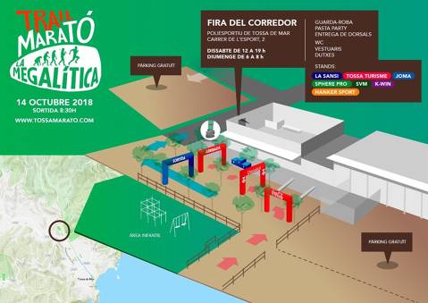 Inscripciones agotadas en la 1ª Megalítica con más de 600 inscritos de 17 países. Tossa de Mar 14/10/18