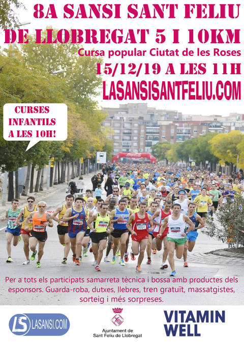 8a Sansi de Sant Feliu de Llobregat de 5 y 10km 15/12/19