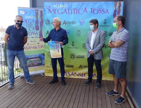 Imágenes de la presentación de la 3a Megalítica en Tossa de Mar 