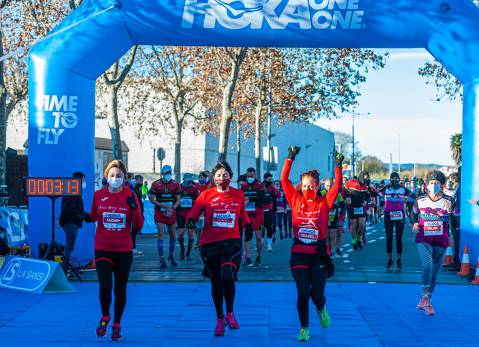 EL MASNOU CELEBRA SU SAN SILVESTRE DE FORMA SEGURA Y EJEMPLAR