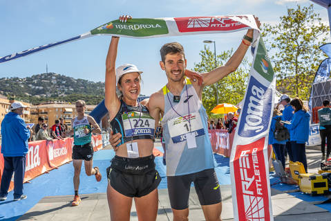 Álex García i Júlia Font campions d'España de Trail Running a Lloret