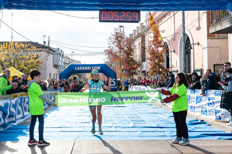 Karim Cabeo y Marta Romero ganan la 36ª Subida y bajada en Guanta (Sentmenat) de 12km