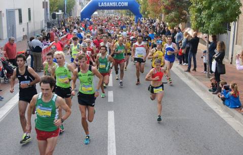 33ª Subida y bajada a Guanta (Sentmenat) 12,3km 04/11/18 campeonato Catalán absoluto y veterano carreras de montaña