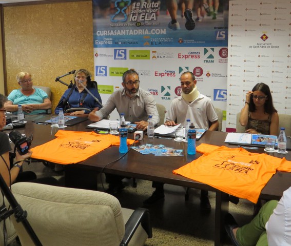 Presentació 1a Ruta Solidària por la ELA 