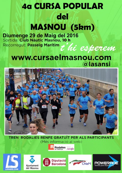 Inscripciones abiertas a la 4a Carrera popular del Masnou