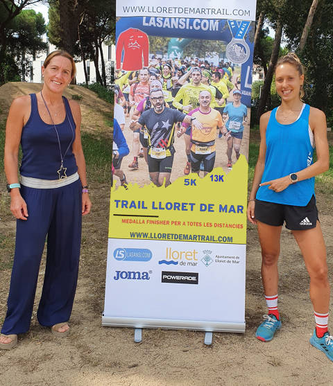 Sheila Avilés, una de les millors corredores del mòn, i l'Olímpic Àngel Mullera, participará a la 2ª Lloretrail