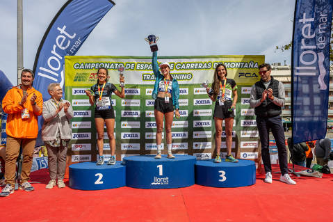 Álex García i Júlia Font campions d'España de Trail Running a Lloret