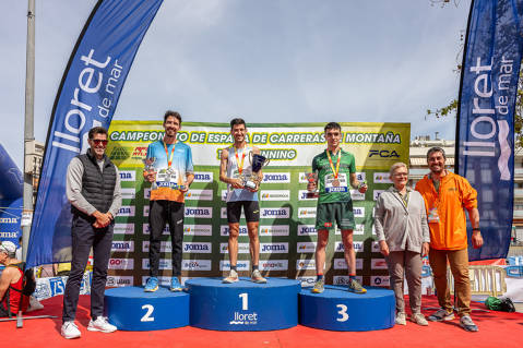Álex García y Júlia Font campeones de España de Trail Running en Lloret