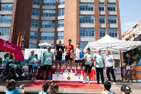 Resultats de la 8a cursa benèfica per l’ELA a Sant Adrià de Besòs