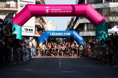 Resultats de la 8a cursa benèfica per l’ELA a Sant Adrià de Besòs